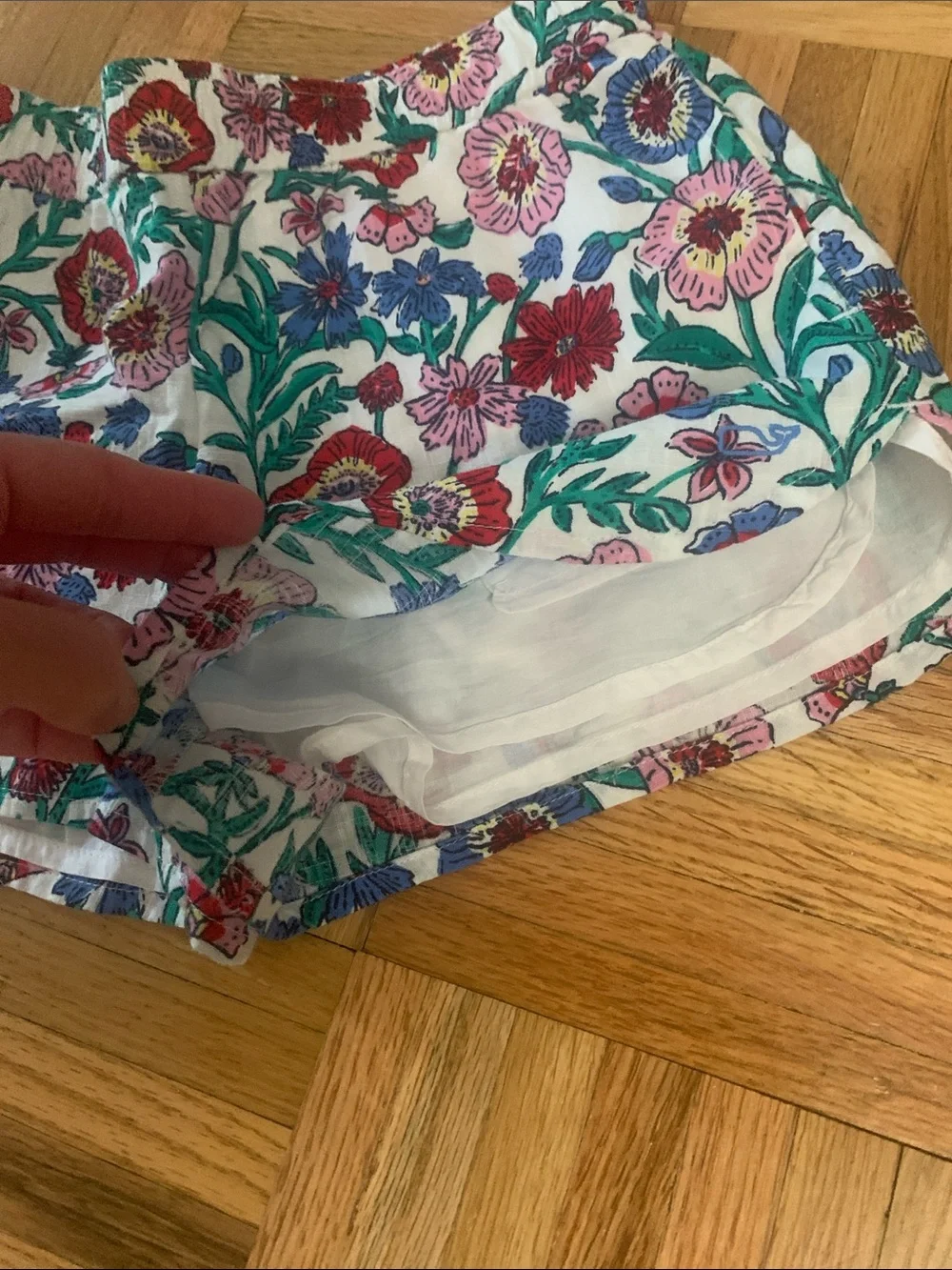 Vineyard Vines Shorts w/ Pockets Girls Size 7/8 (Small) Floral Print